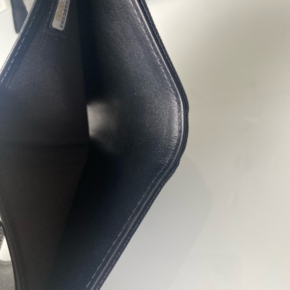 SOLD❌ Chanel Boy Small Trifold Wallet - Picture 10 of 10